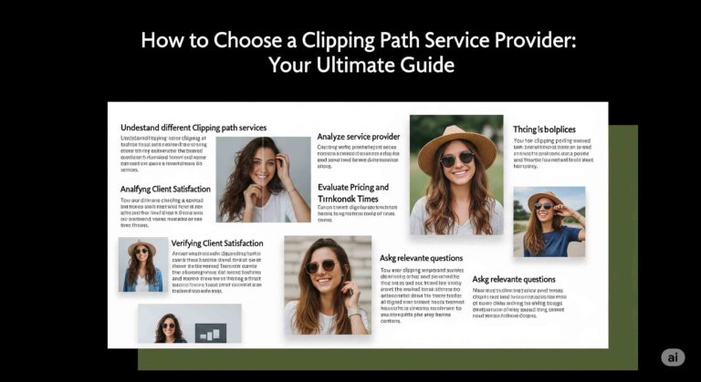 How to Choose a Clipping Path Service Provider: Your Ultimate Guide