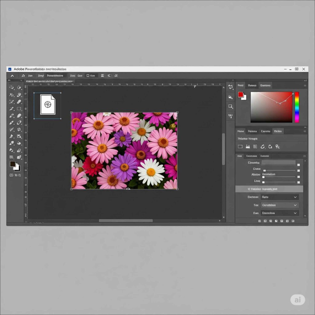 Step 1 Opening the Image in Photoshop