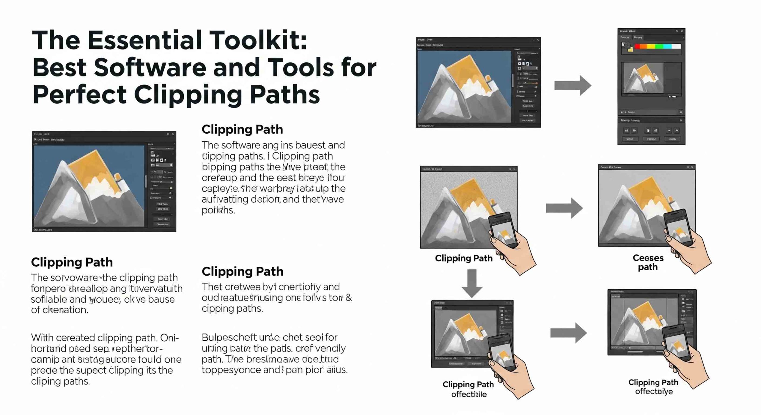 The Essential Toolkit: Best Software and Tools for Perfect Clipping Paths